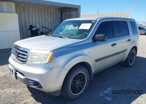 2015 Honda Pilot Lx from USA, damaged, VIN 5FNYF4H27FB005091